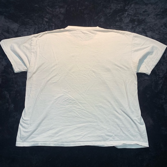 💙 Vintage 90s John Deere White and Green T-Shirt XL Distressed - Picture 8 of 10